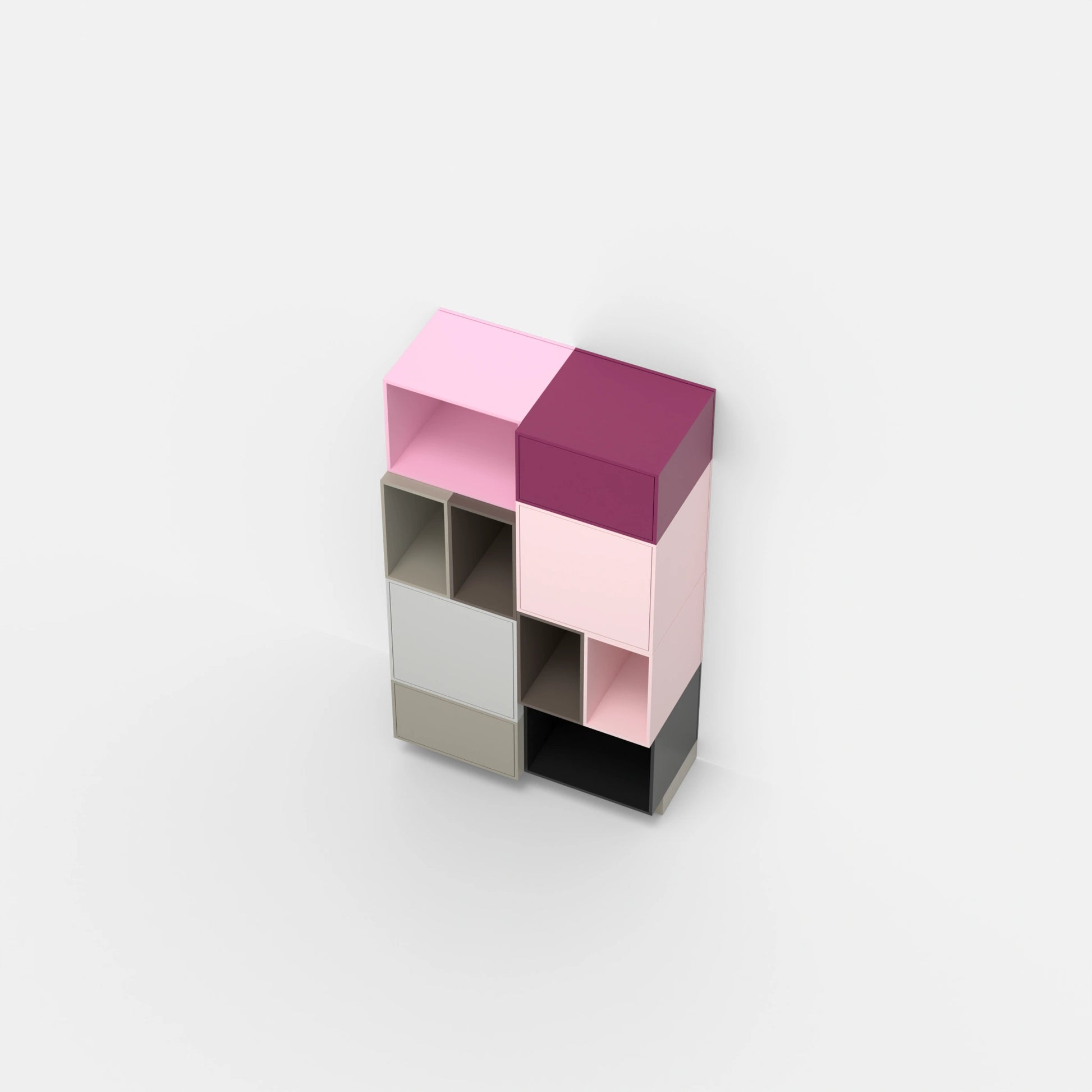 Niche shelving RK142 from above