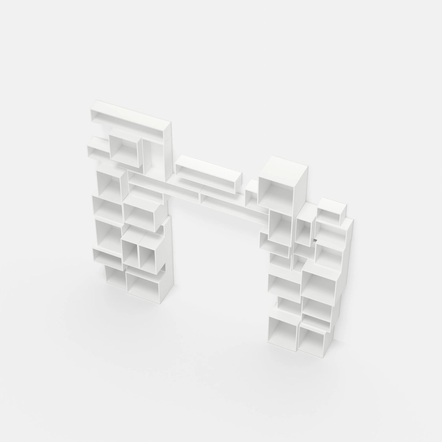 Niche shelving RK254 from above