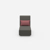 Recamiere for small rooms modular from the front
