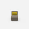 Recamiere for small rooms from the front