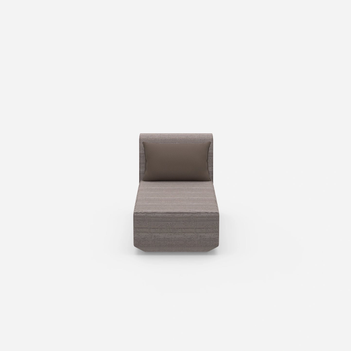 Recamiere for small rooms from the front