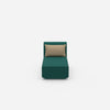 Recamiere for small rooms from the front