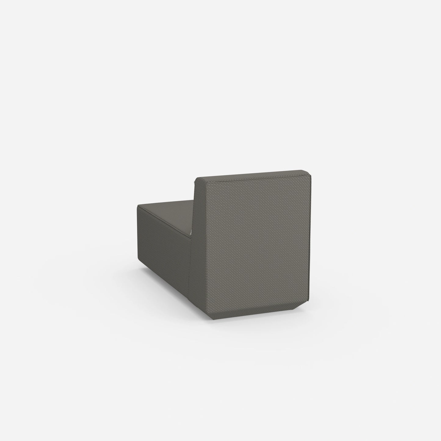 Recamiere modern small from behind