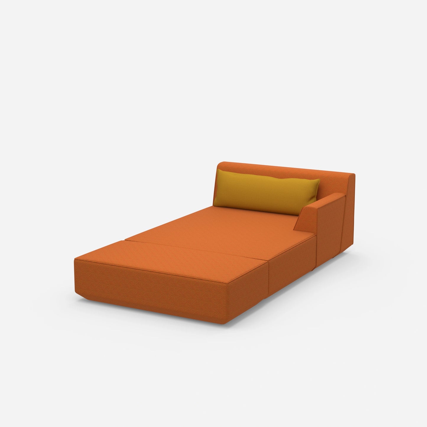 Recamiere for sleeping from the side