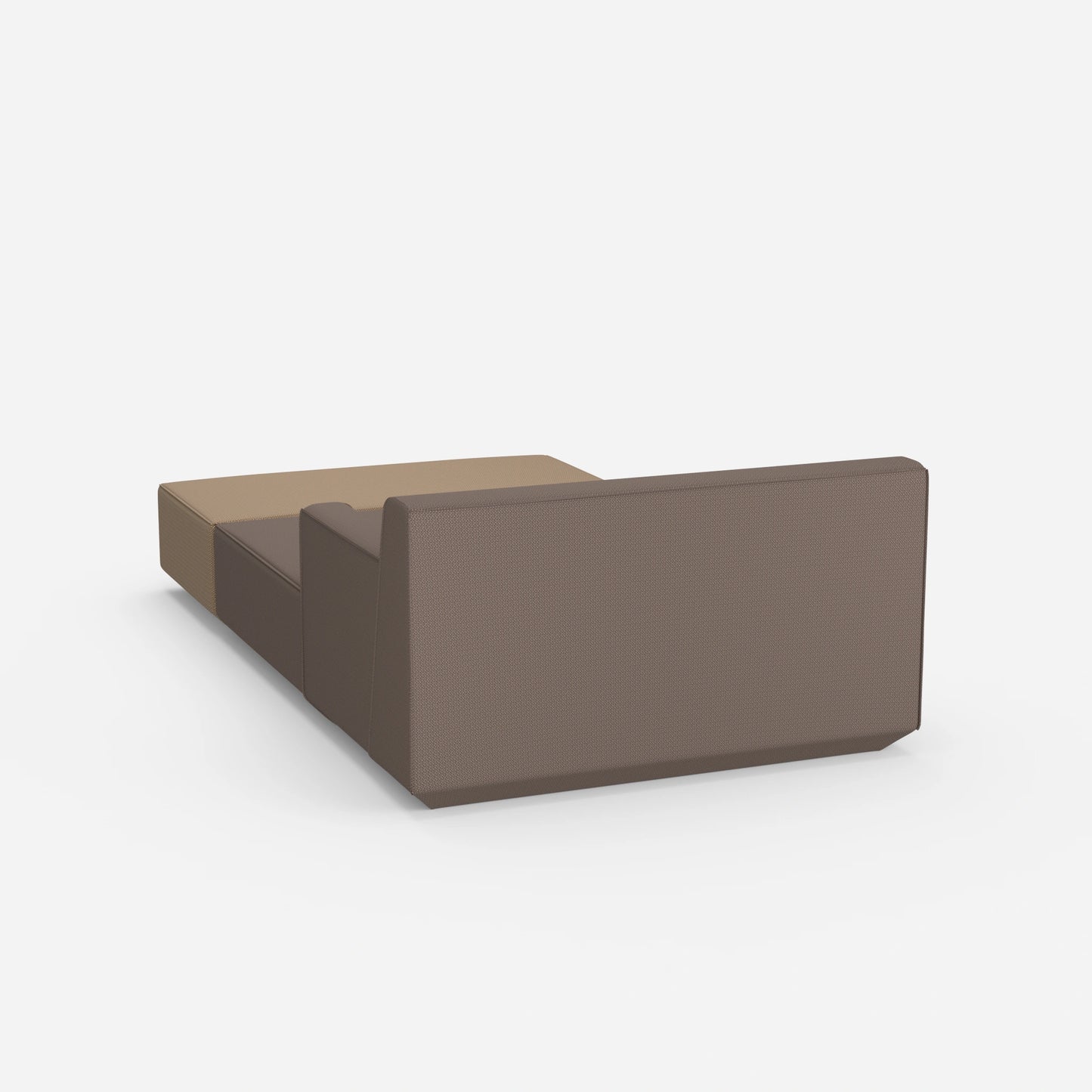 Recamiere for sleeping from behind