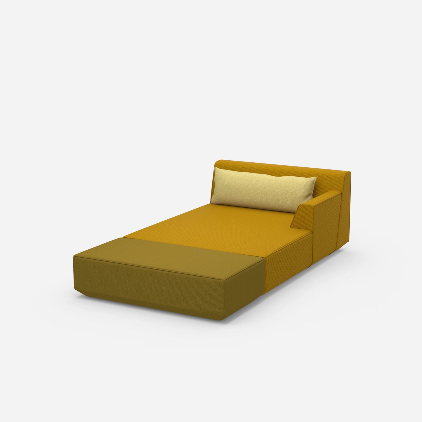 Recamiere for sleeping from the side