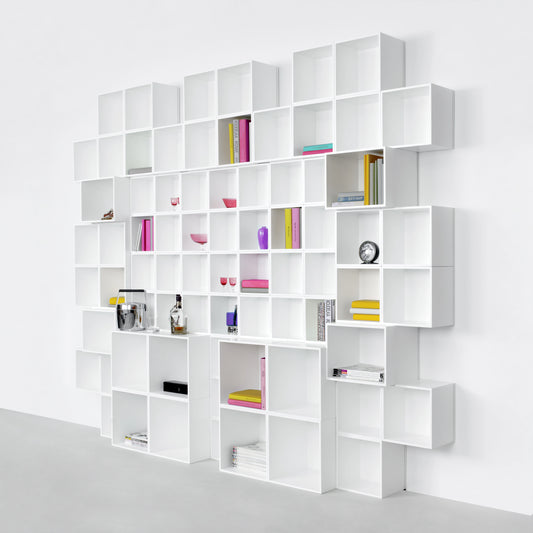 Shelving system RK020 from the left side