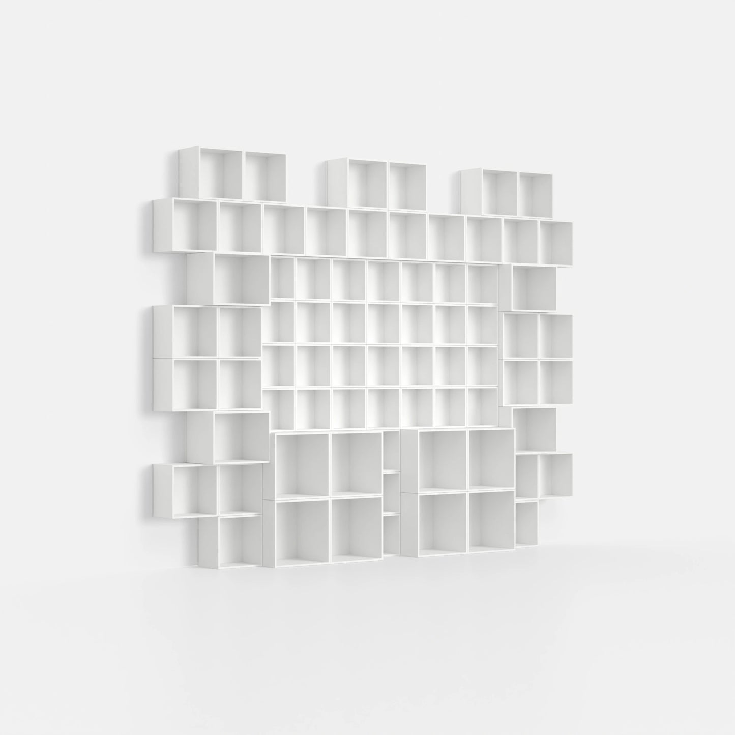 RK020 shelving system from the right-hand side