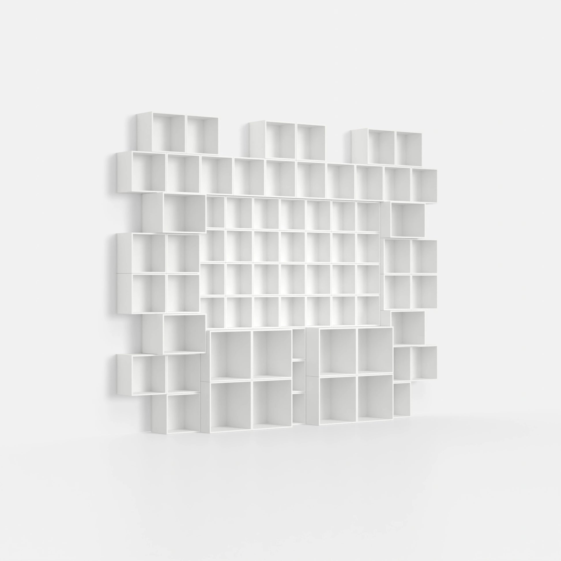 RK020 shelving system from the right-hand side