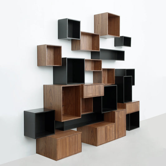 Shelving system RK029 from the right side