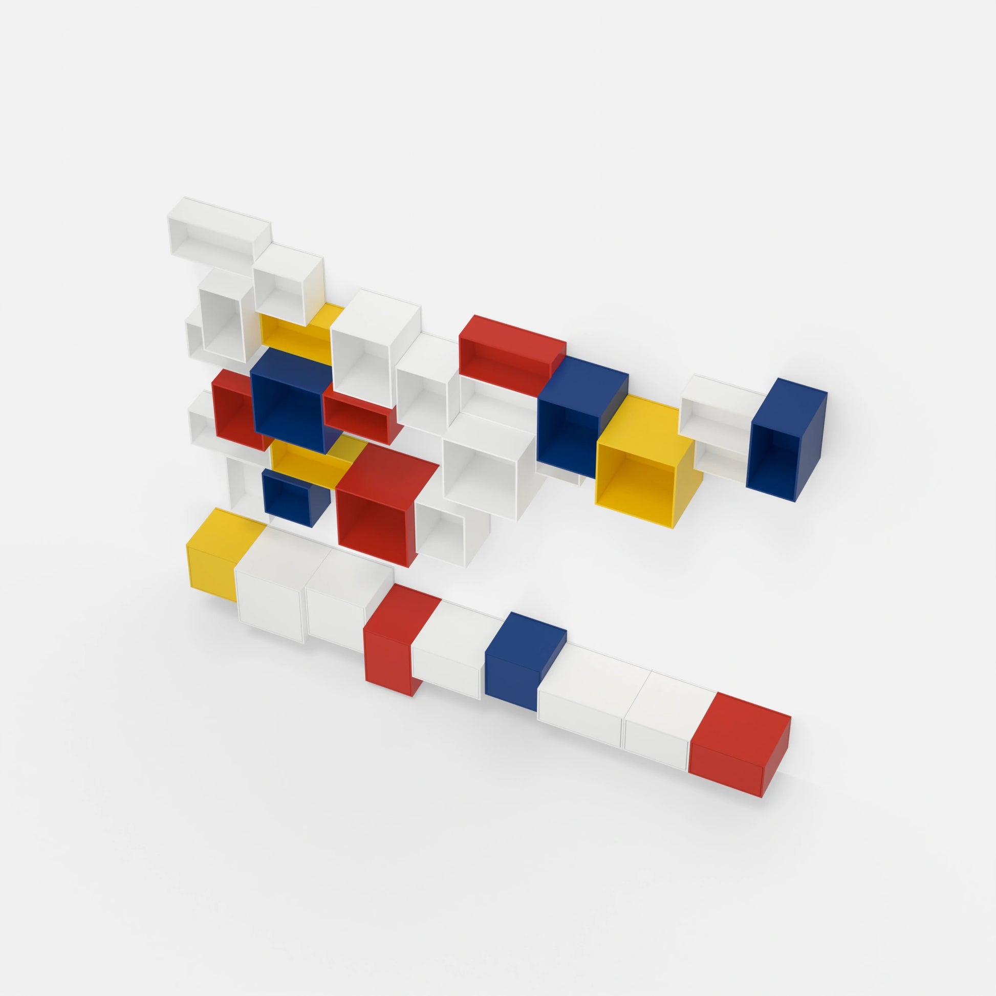 RK1069 shelving system from above