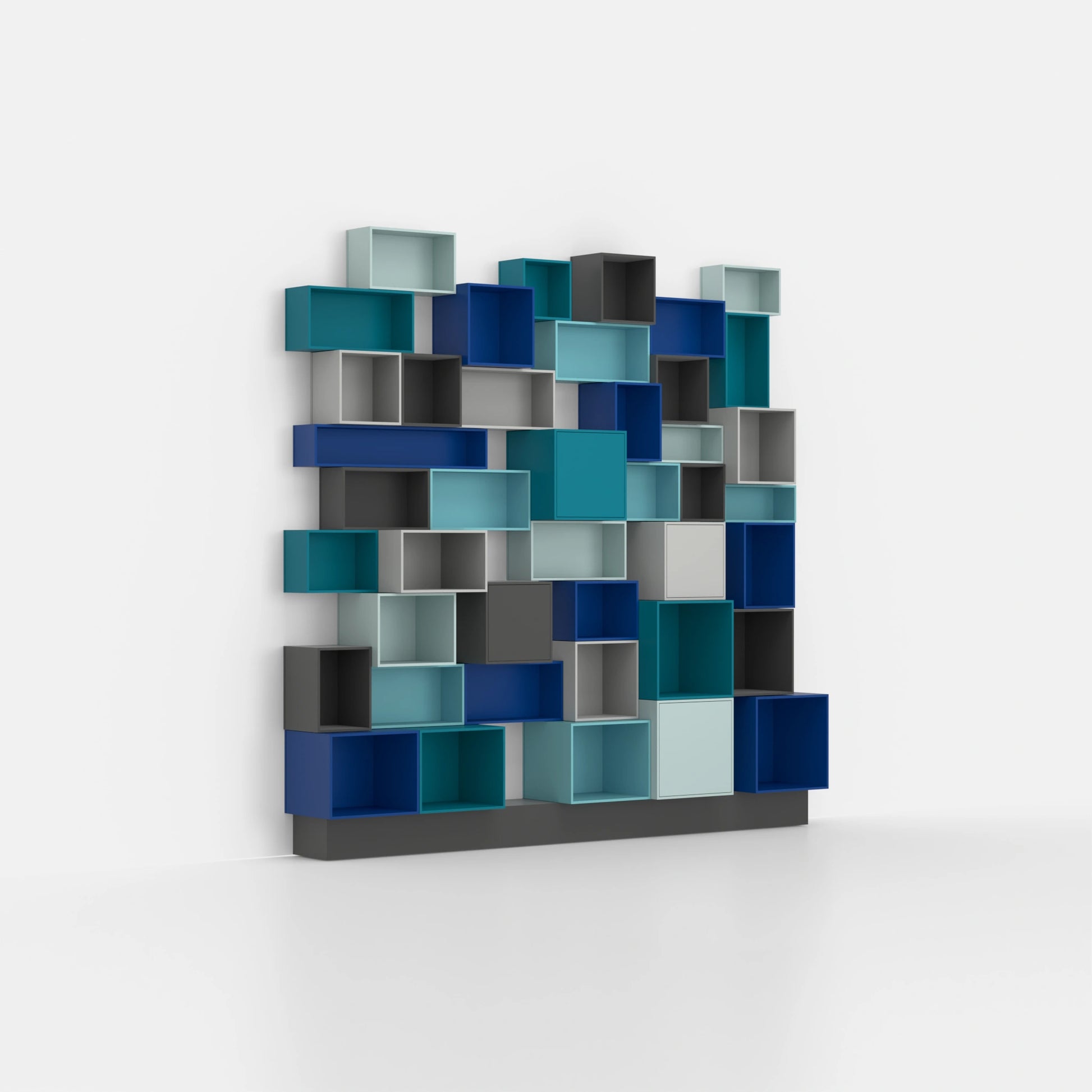 RK1070 shelving system from the right-hand side