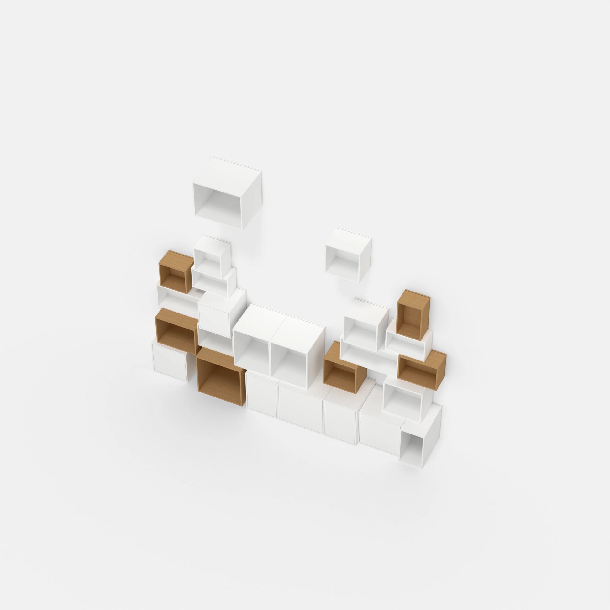 RK1137 shelving system from above