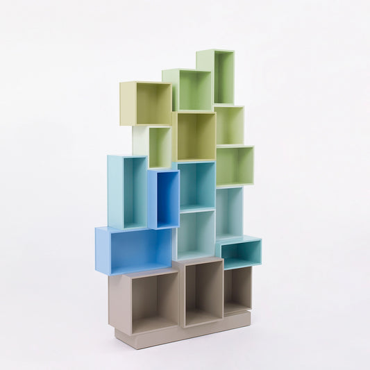 Shelving system RK136 from the right side