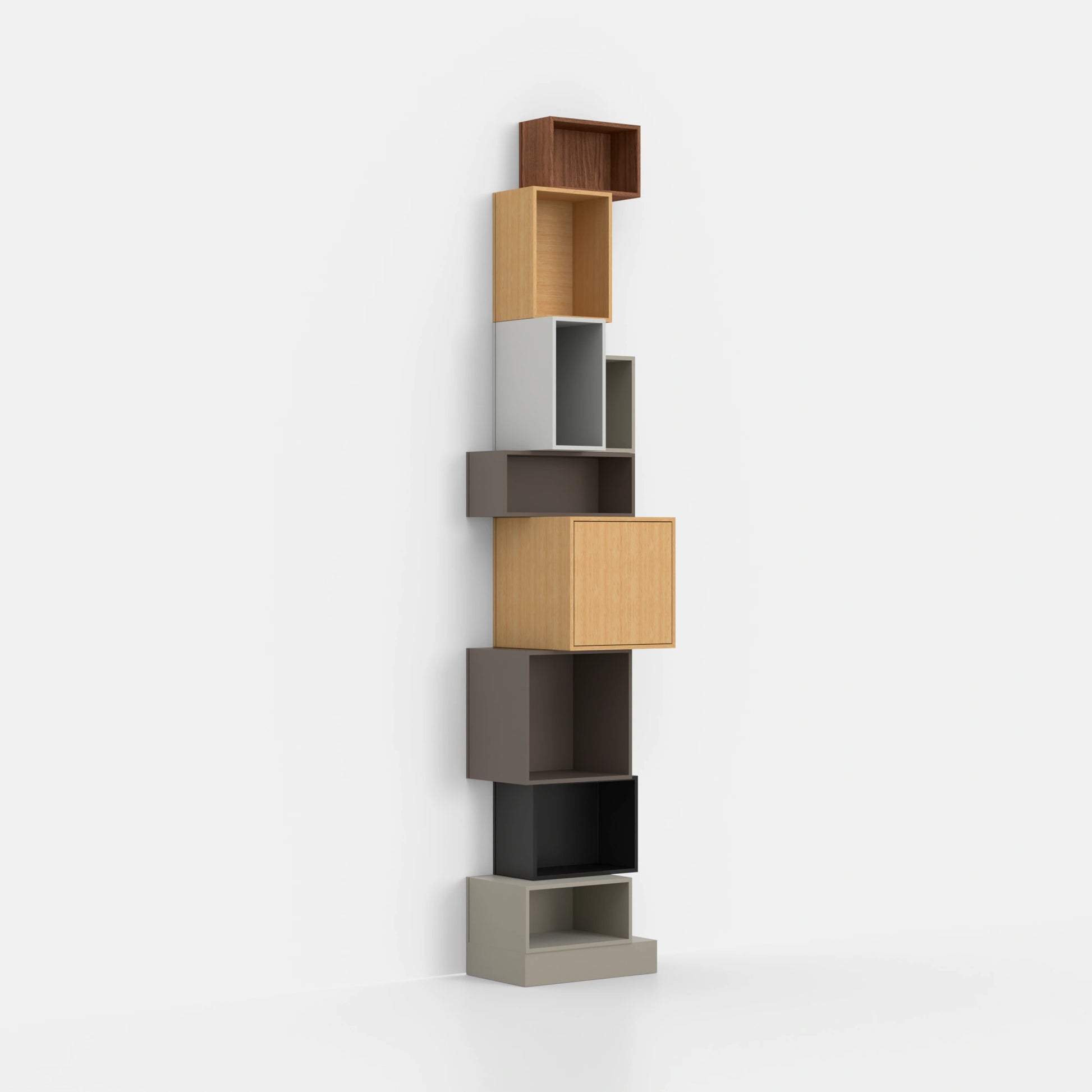 RK141 shelving system from the right-hand side