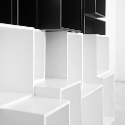 Shelving system RK165 from the right side
