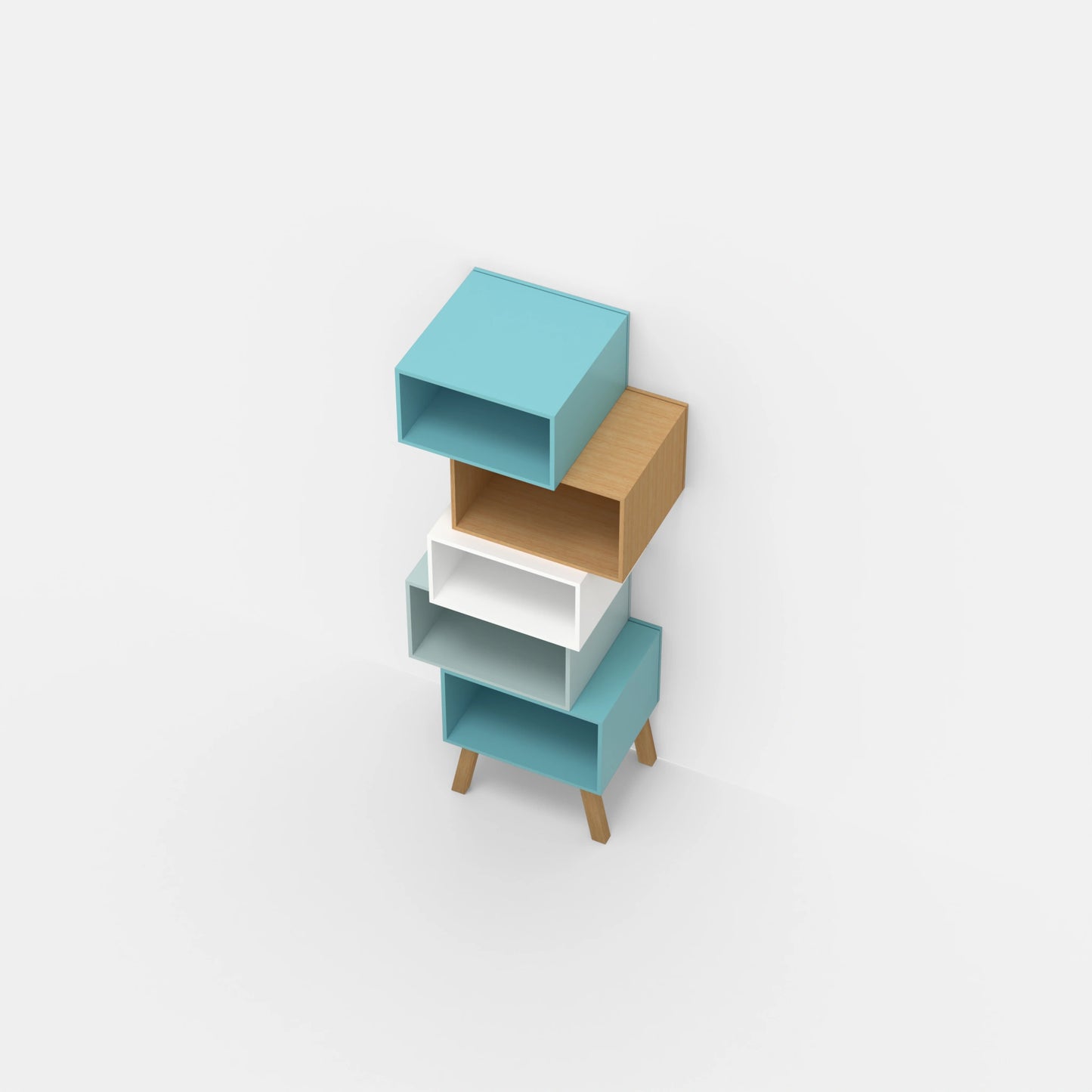 RK191 shelving system from above