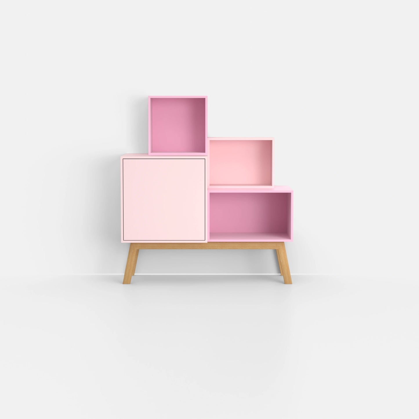 Shelving system SB016 from the front