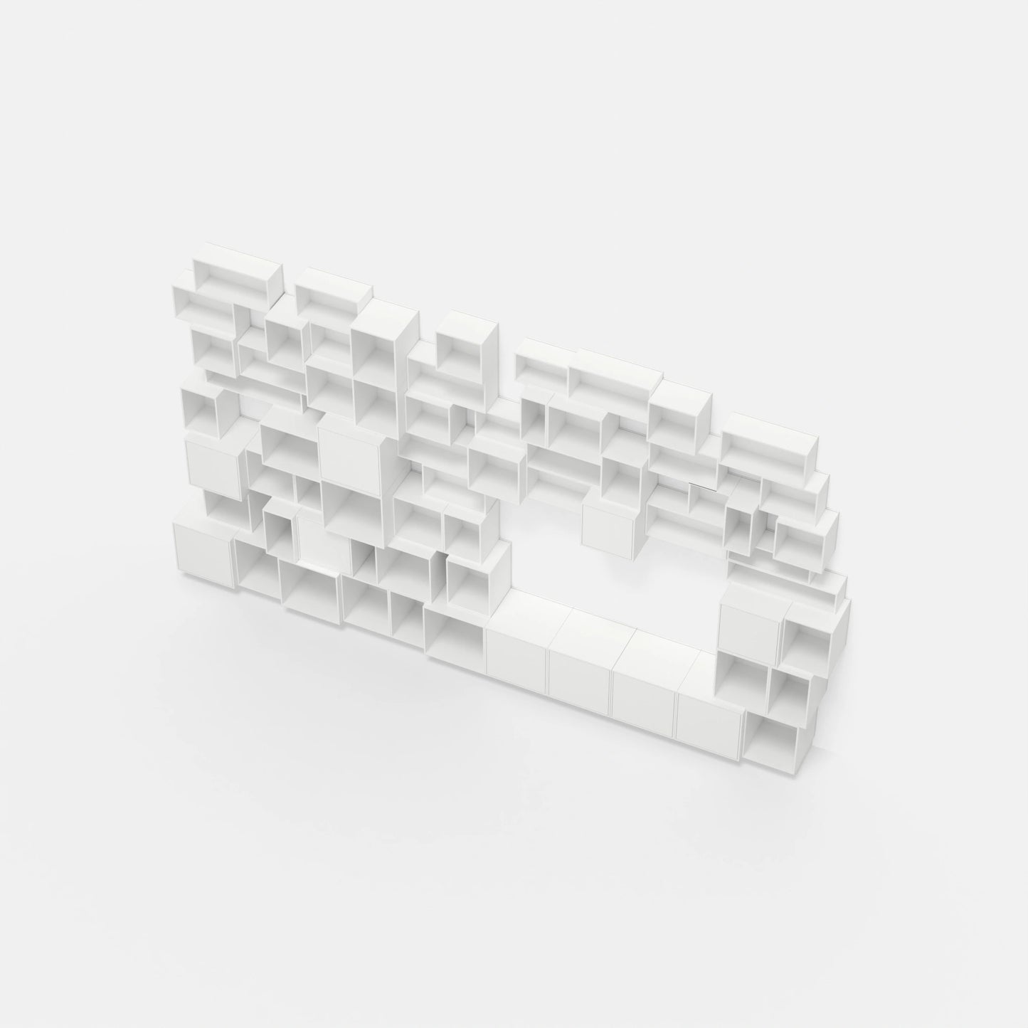 RK1022 shelving unit from above