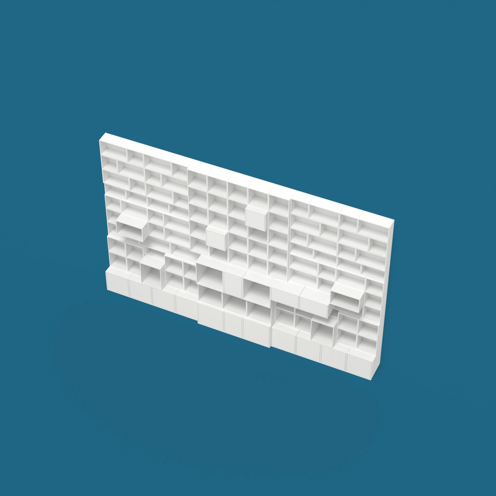 RK1043 shelving unit from above