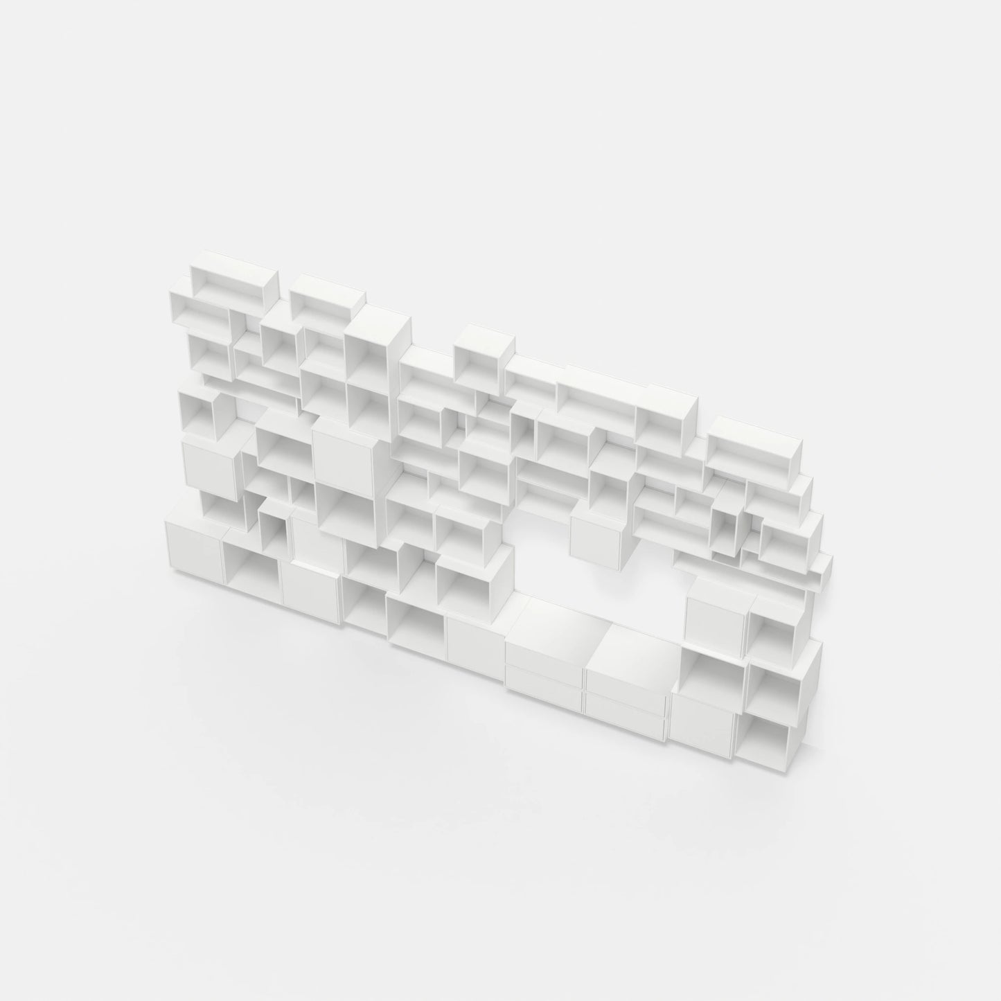 RK1097 shelving unit from above