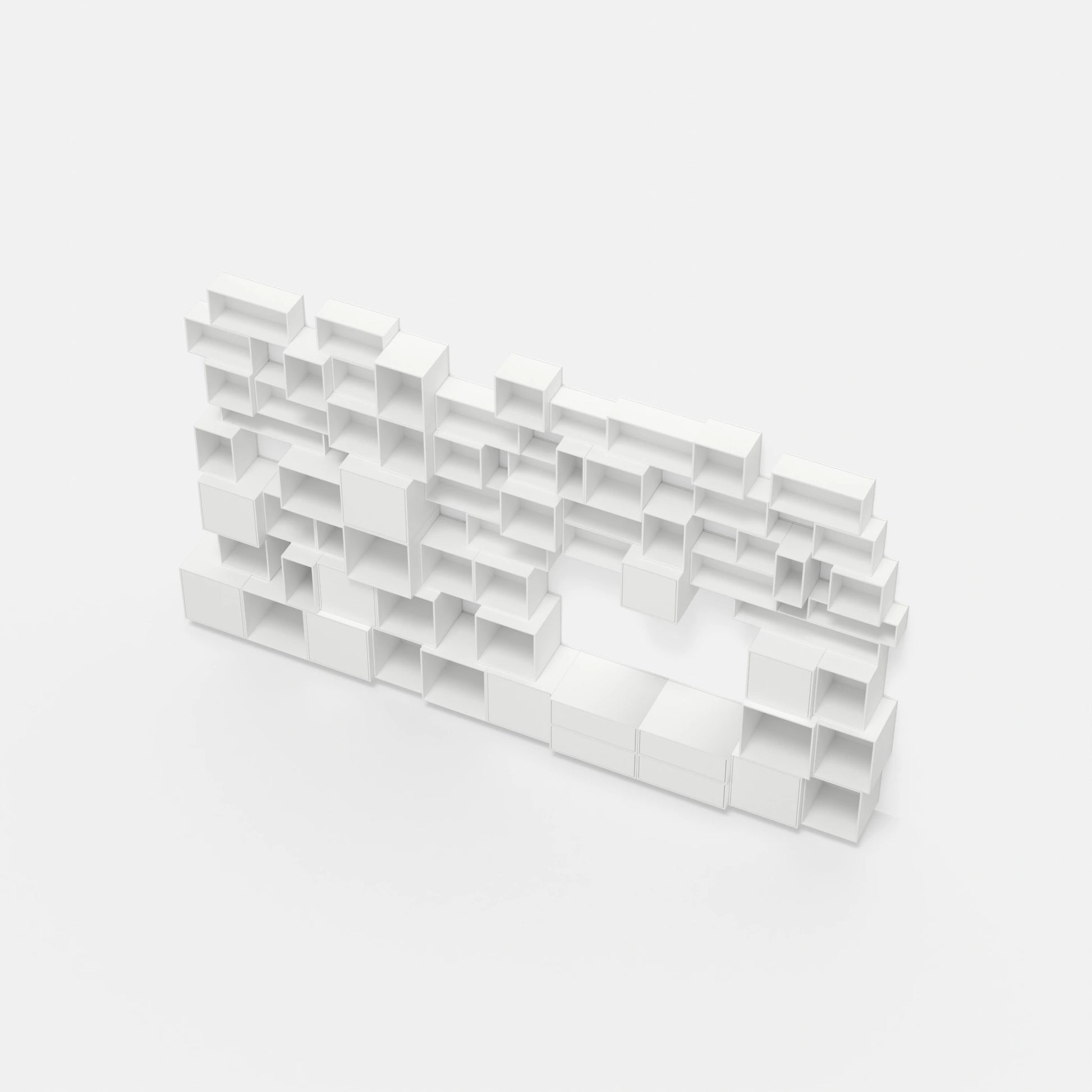 RK1097 shelving unit from above