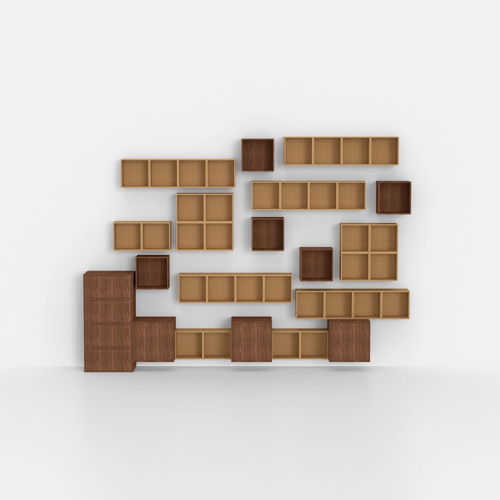 RK1134 shelving unit from the front