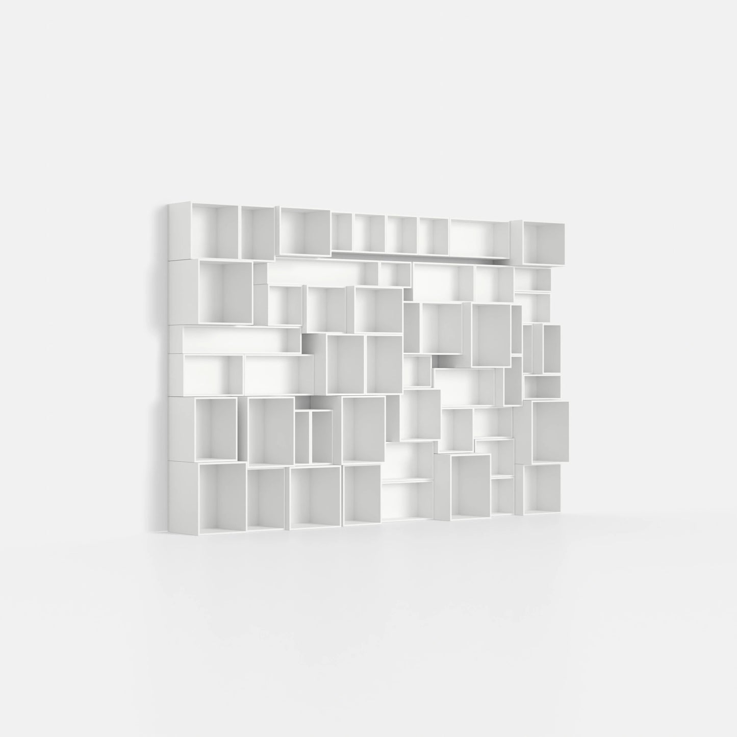 RK238 shelving wall from the right-hand side