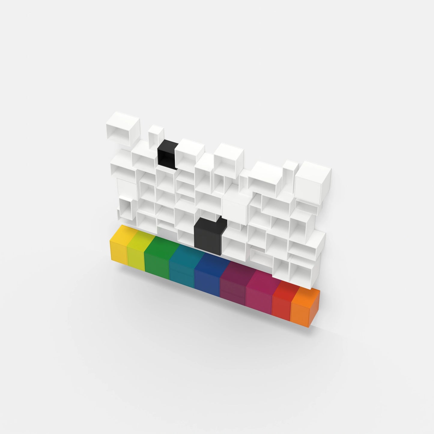 RK261 shelving unit from above