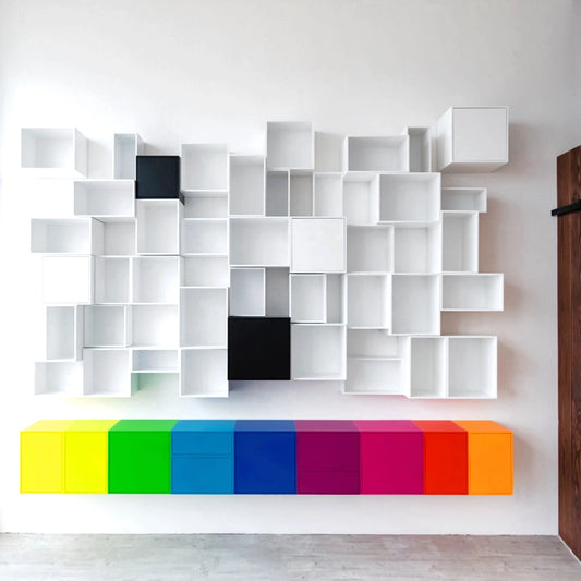 Shelf wall RK261 from the front