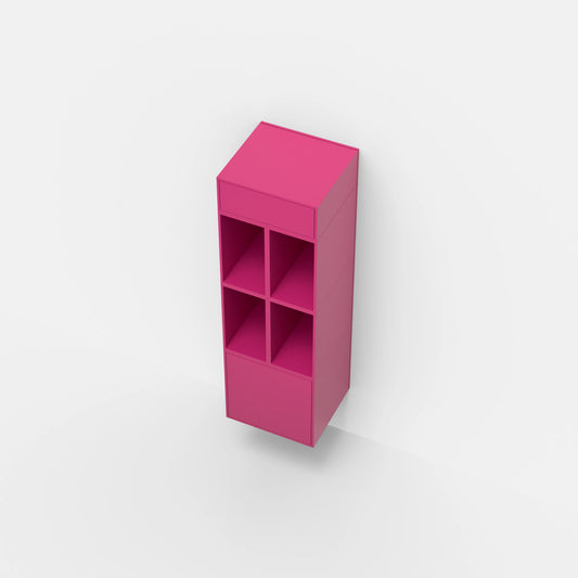 Record shelf RK008 from above