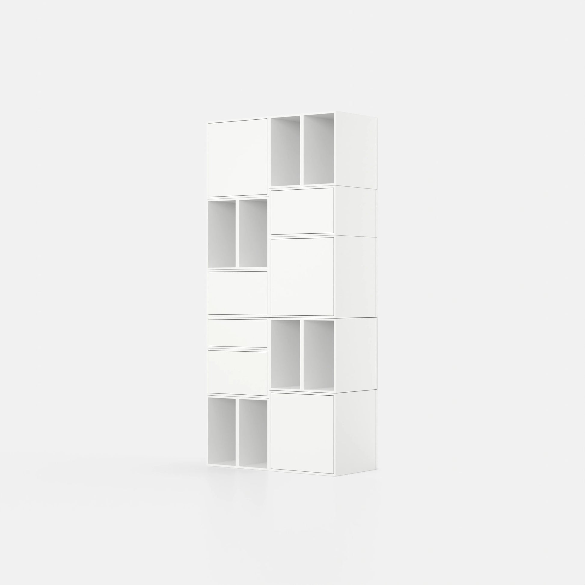 Record shelf RK023 from the left side