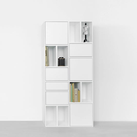 Record shelf RK023 from the front