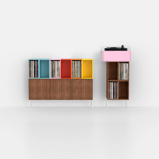 Record shelf RK1185 from the front