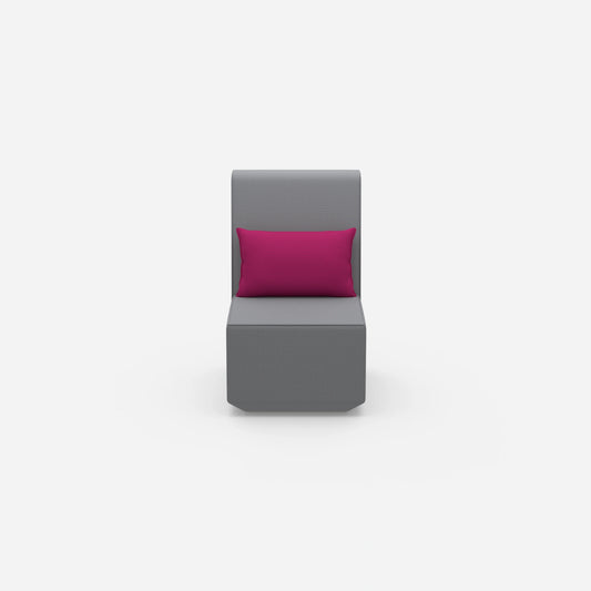 Narrow armchair 60 cm wide from the front
