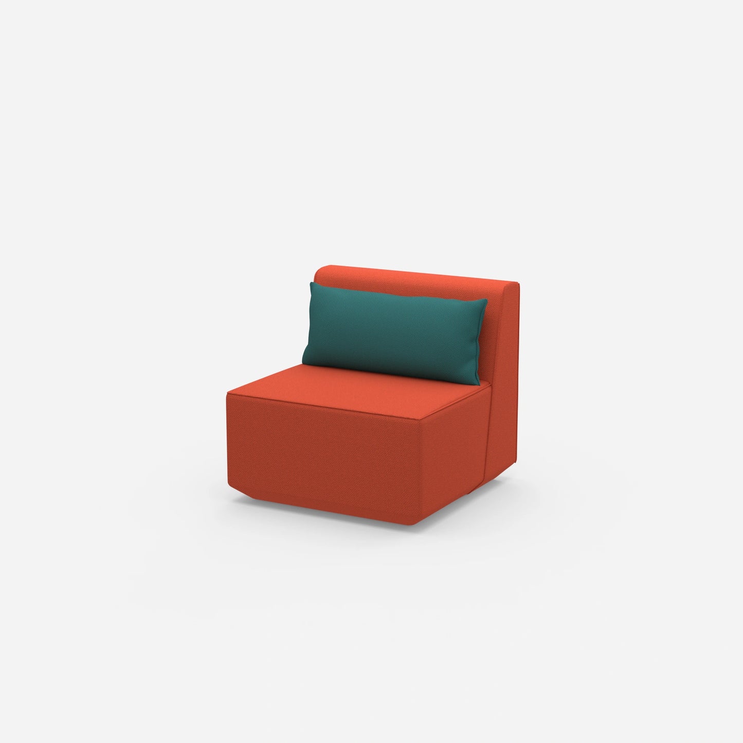Narrow armchair 80 cm wide from the side