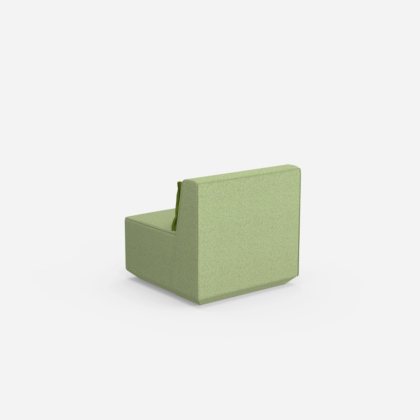 Narrow armchair 80 cm wide from behind