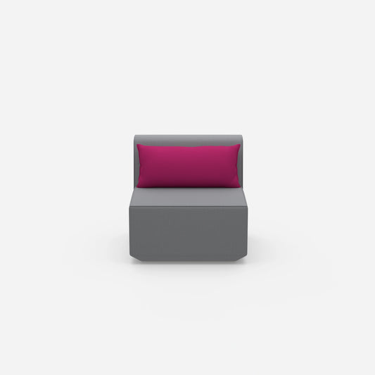 Narrow armchair 80 cm wide from the front