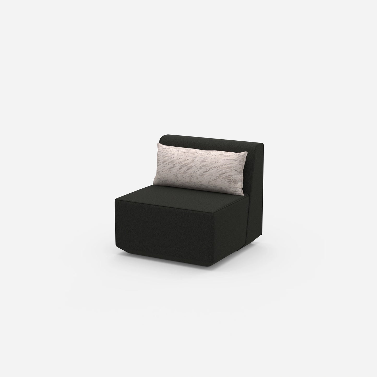 Narrow armchair 80 cm wide from the side