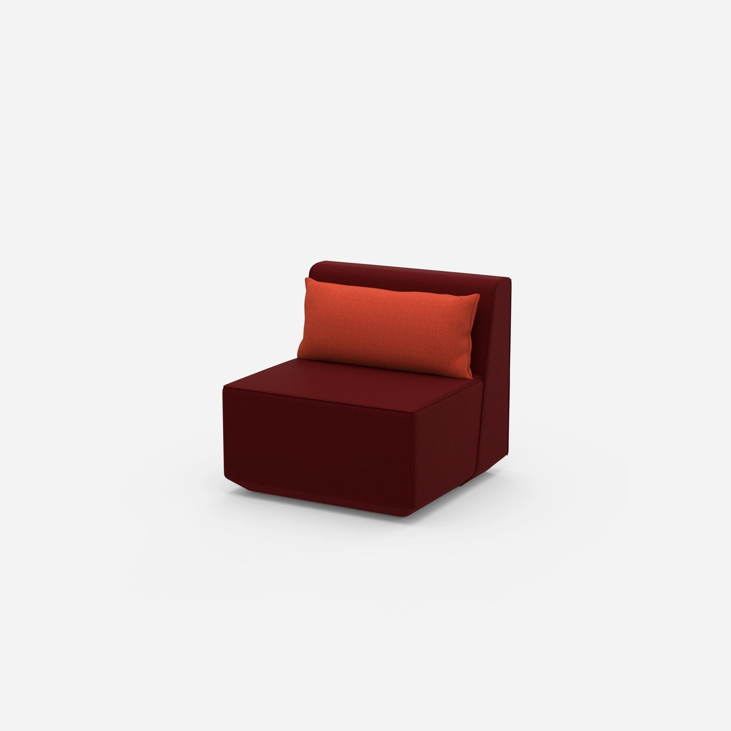 Narrow armchair 80 cm wide from the side