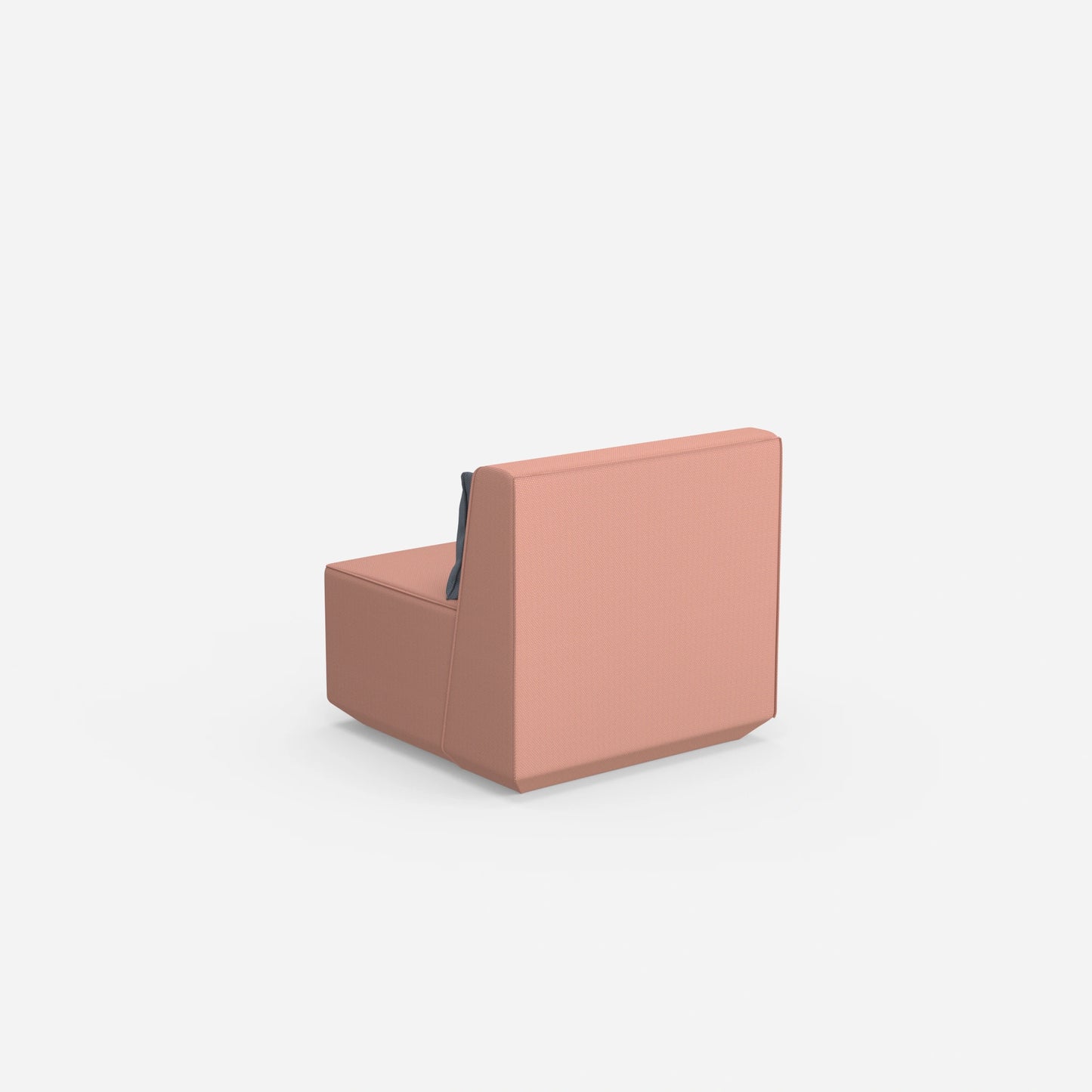 Narrow armchair 80 cm wide from behind
