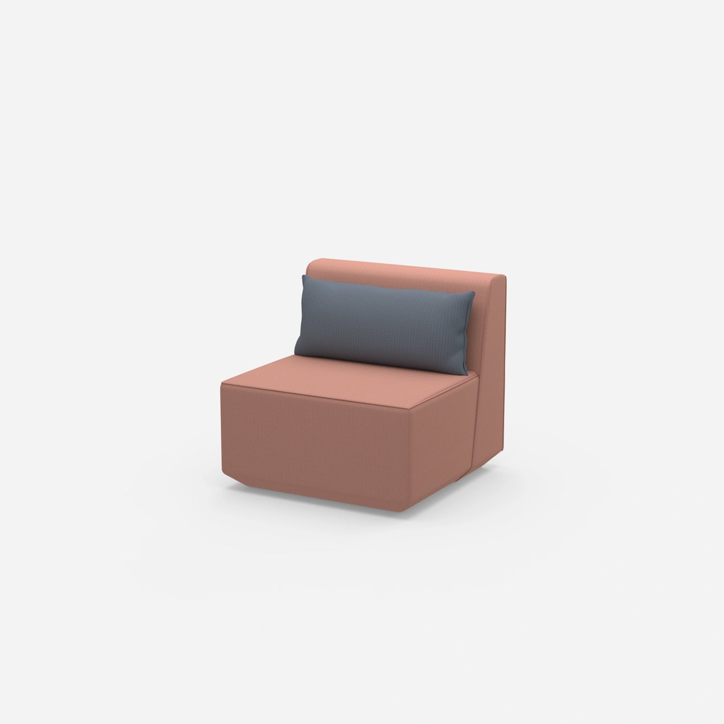 Narrow armchair 80 cm wide from the side