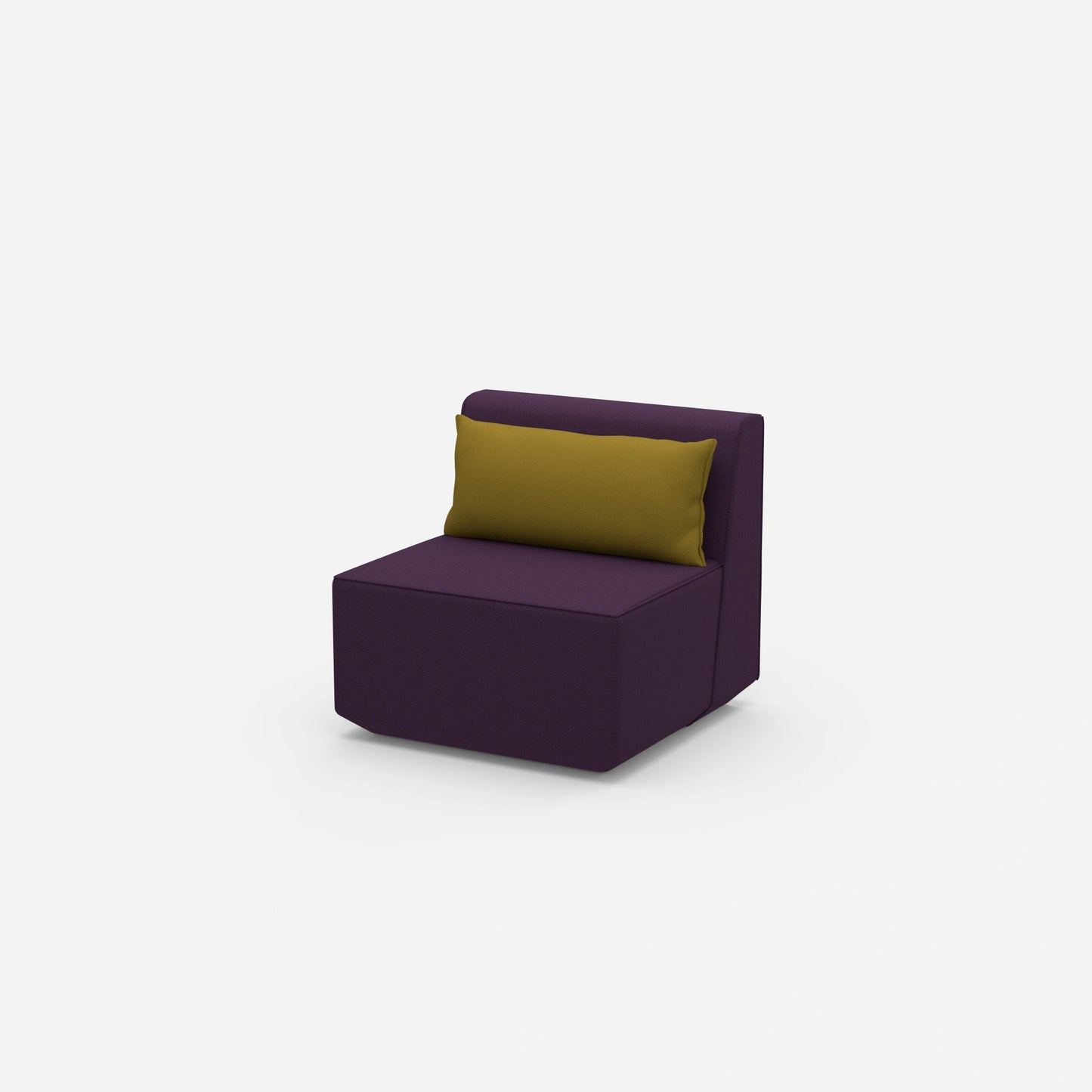 Narrow armchair 80 cm wide from the side