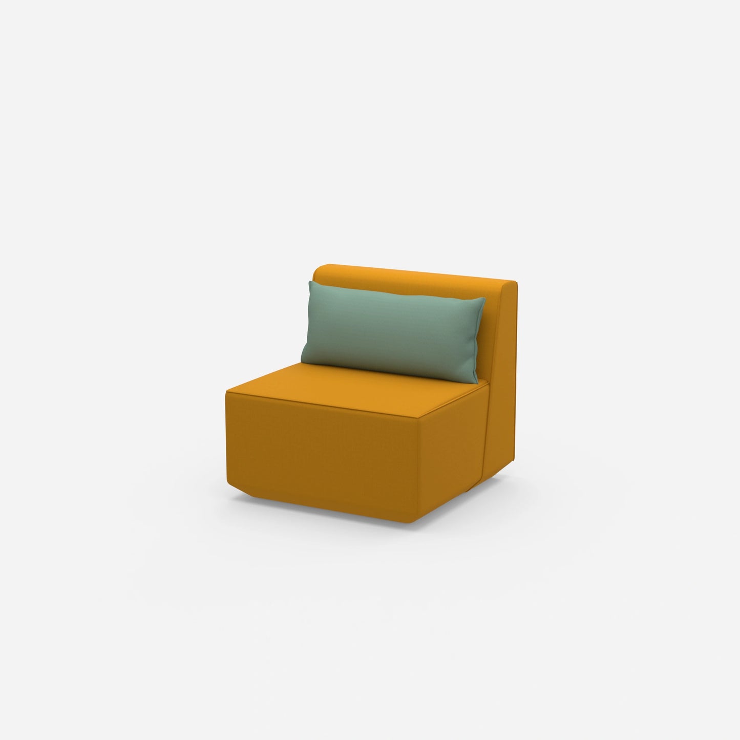 Narrow armchair 80 cm wide from the side