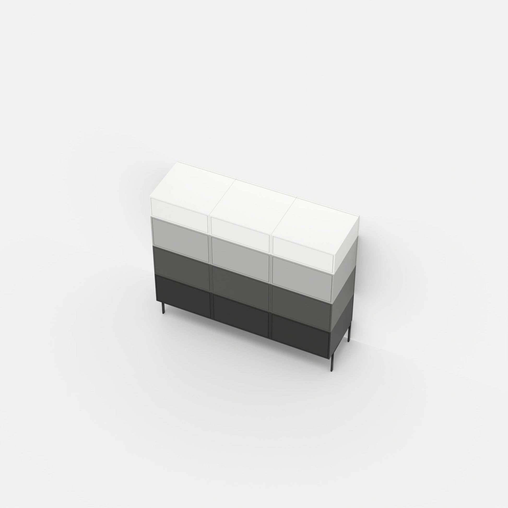 RK1005 drawer unit from above