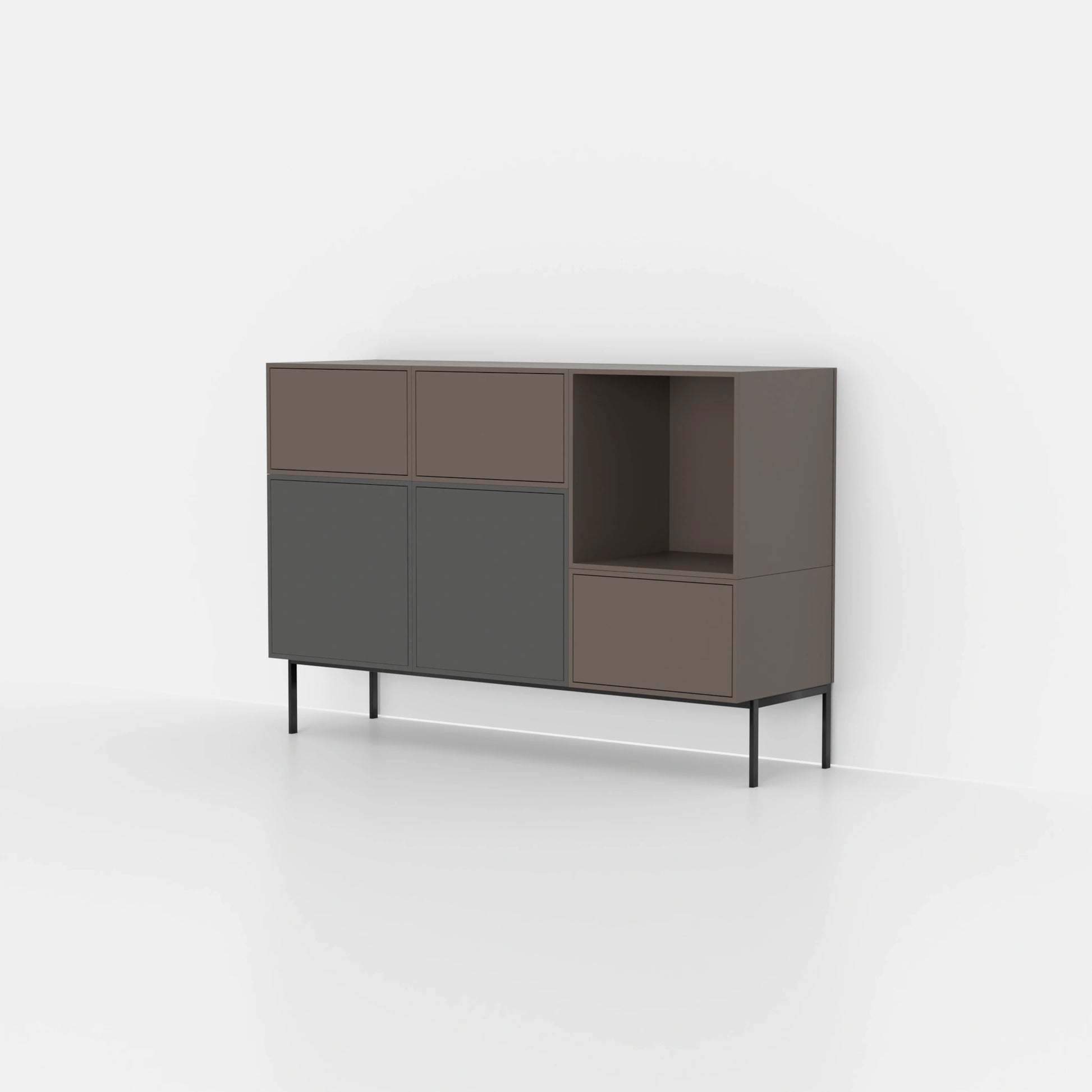 RK1125 drawer unit from the left-hand side