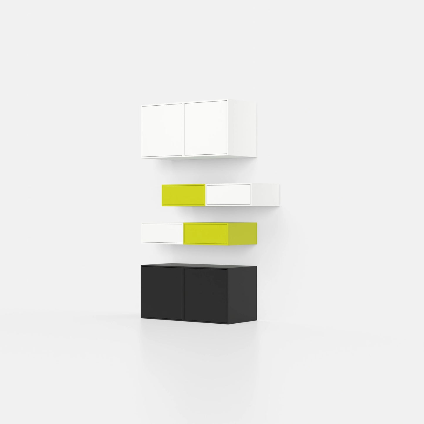 RK120 drawer unit from the left-hand side