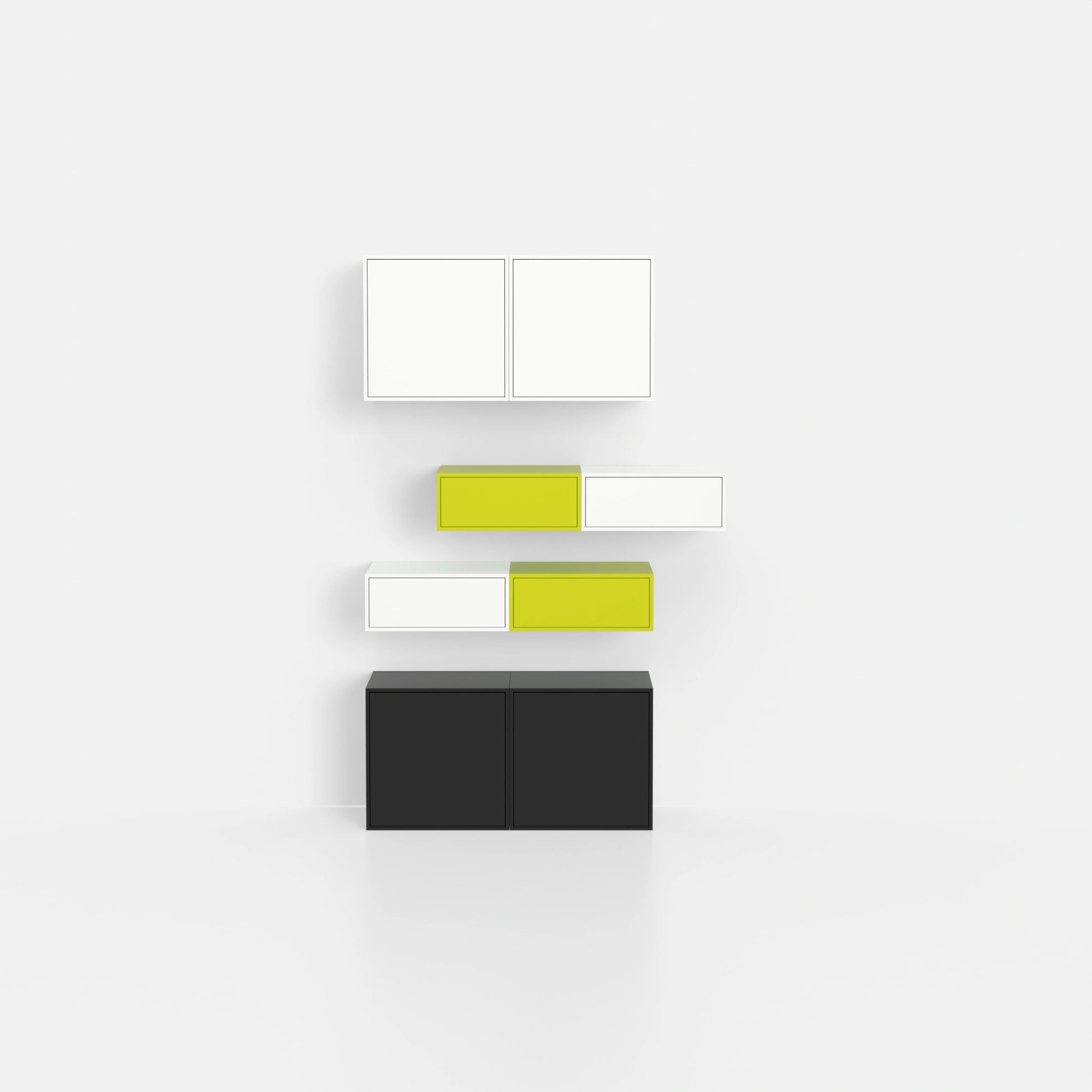 RK120 drawer unit from the front