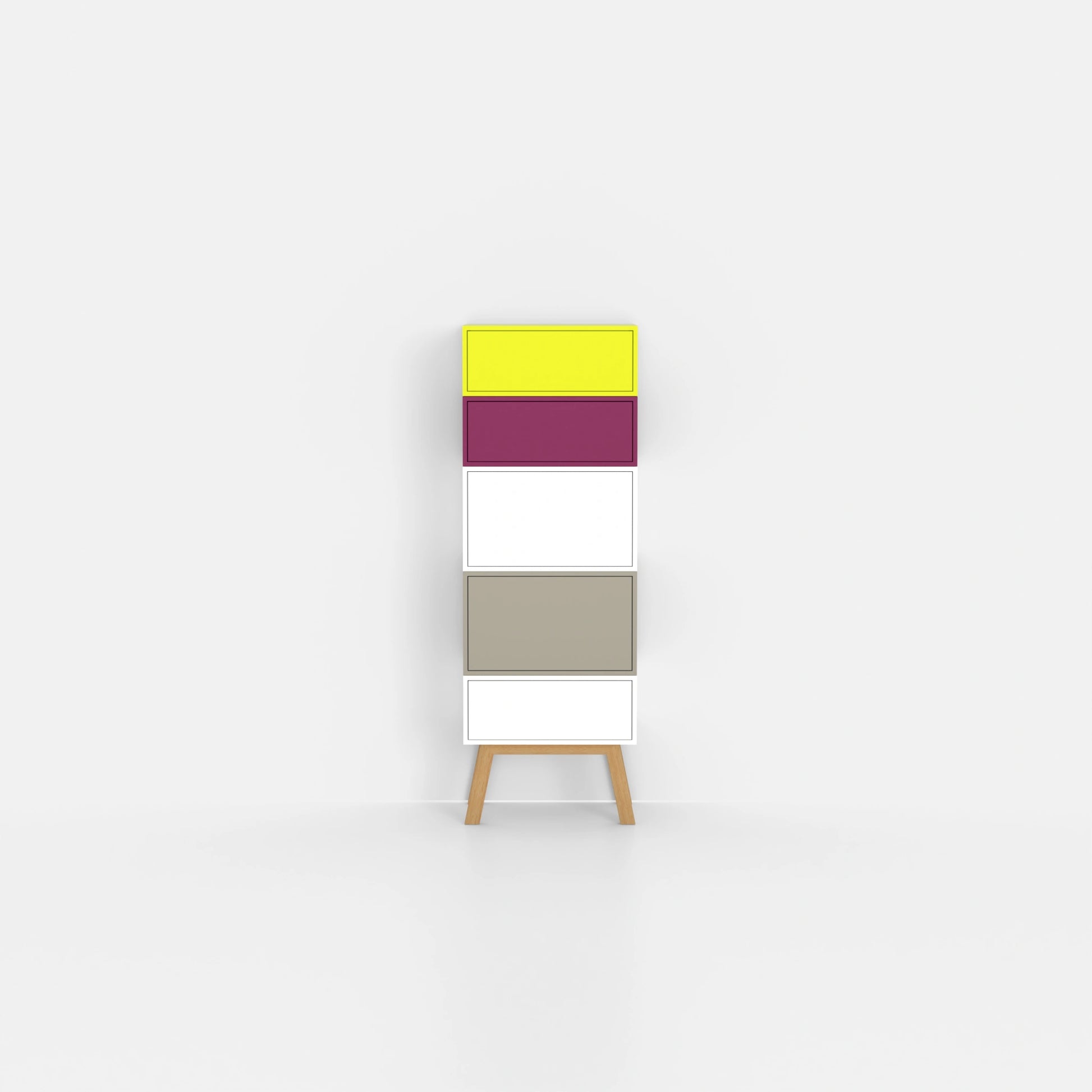 RK144 drawer unit from the front