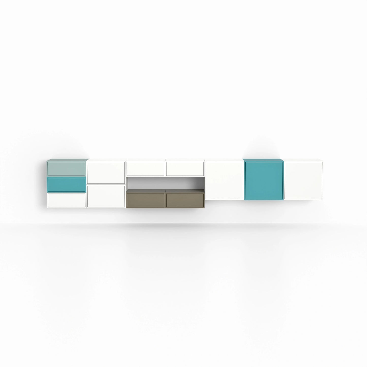 RK227 drawer unit from the front